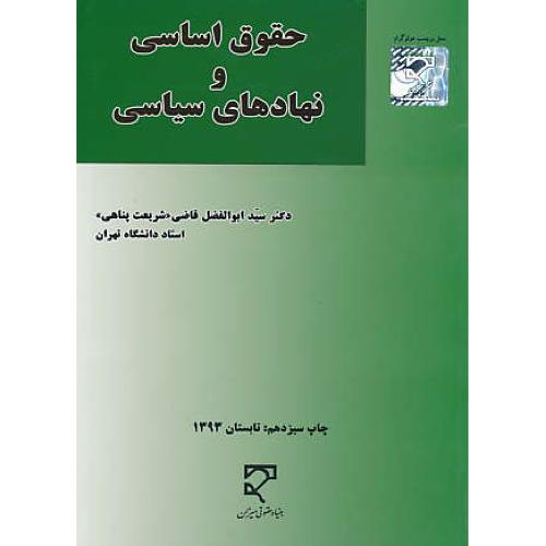 حقوق‏ اساسی‏ و نهادهای‏ سیاسی‏ / شمیز / میزان