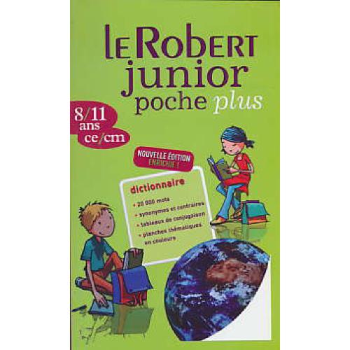 LE ROBERT JUNIOR POCHE PLUS / 8/11 ANS CE/CM / فرانسه / پالتویی