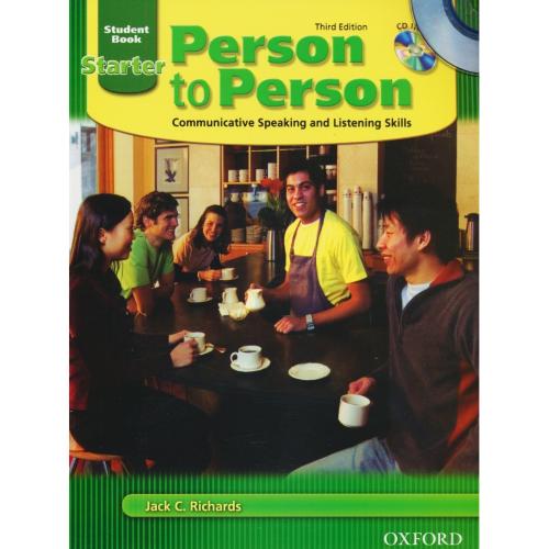 PERSON TO PERSON STARTER / با CD / رحلی / ویرایش 3