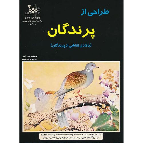 طراحی‏ از پرندگان‏ (با مدل‏ نقاشی‏ از پرندگان‏) پاستل / شروه / بهار