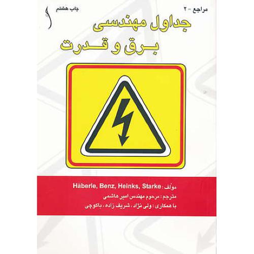 جداول‏ مهندسی ‏برق‏ و قدرت‏ / هاشمی / طراح