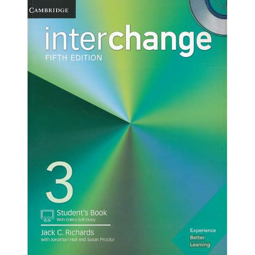 (INTERCHANGE (3 با ورک بوک/ با CD / ویرایش 5 / سپاهان