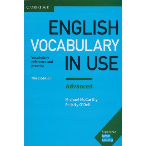 ENGLISH VOCABULARY IN USE / ADVANCED / باCD / ویرایش 3