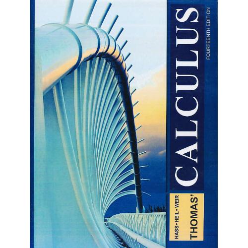 THOMAS CALCULUS / ویرایش 14 / آییژ / شمیز