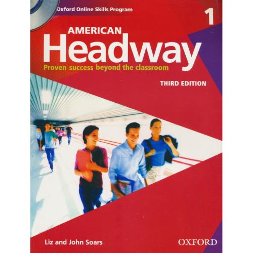 AMERICAN HEADWAY 1 / با ورک بوک / با DVD / ویرایش 3