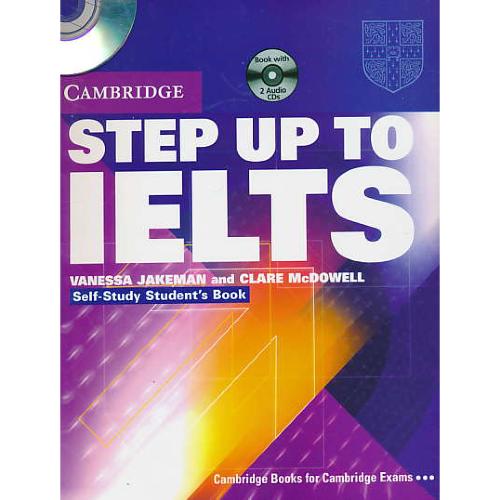 STEP UP TO IELTS / رحلی / باورک بوک / باCD