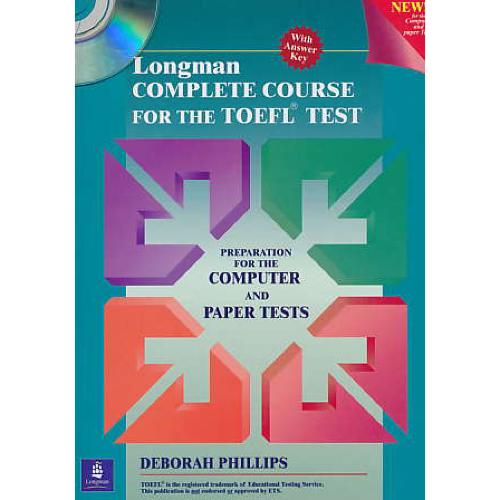 LONGMAN COMPLETE COURSE FOR THE TOEFL TEST / با2CD / سبز