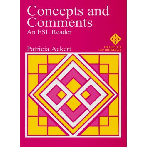 CONCEPTS AND COMMENTS / AN ESL READER /سپاهان