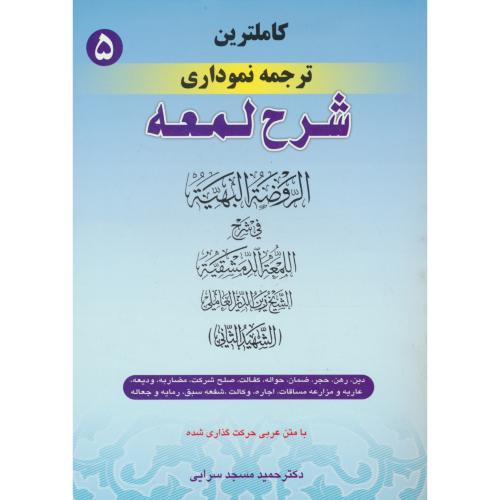 کاملترین ترجمه نموداری شرح لمعه (ج5) دین، رهن، حجر، ضمان، حواله،...