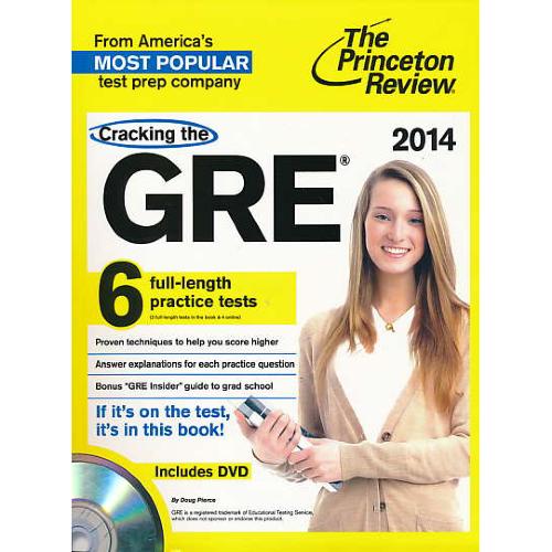 CRACKING THE GRE / EDITION 2014 / با DVD