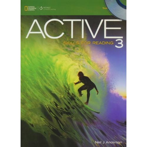 ACTIVE (3) SKILLS FOR READING / ویرایش 3 / باCD