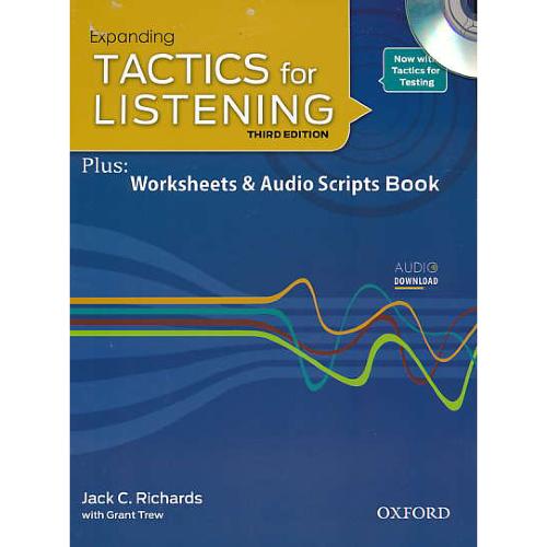 EXPANDING TACTICS FOR LISTENING / با CD / ویرایش 3