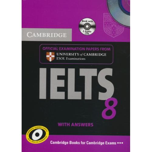 CAMBRIDGE IELTS 8 / سپاهان / با CD