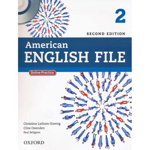 AMERICAN ENGLISH FILE / 2 / باورک بوک / با 3CD / ویرایش 2