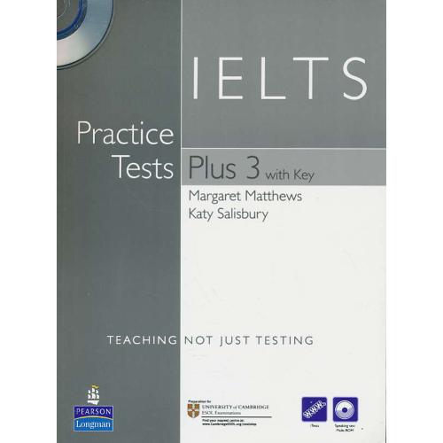 IELTS PRACTICE TESTS PLUS 3 / باDVD