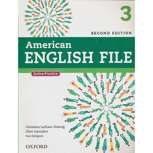 AMERICAN ENGLISH FILE / 3 / باورک بوک / با3CD / ویرایش 2