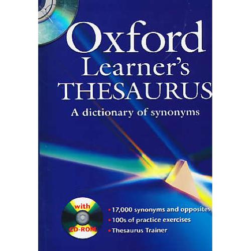 OXFORD LEARNER`S THESAURUS / باCD / شمیز