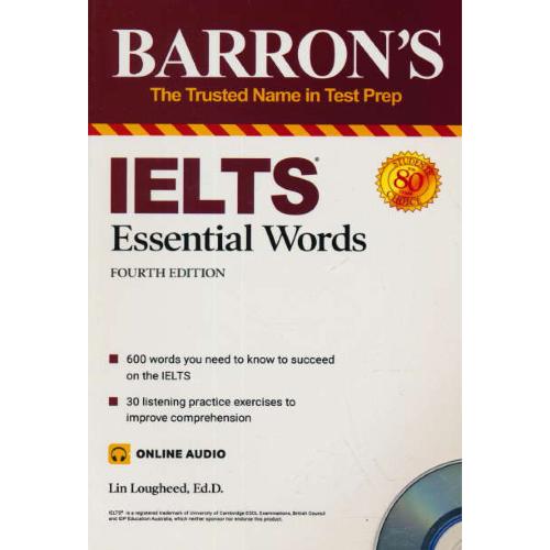 IELTS ESSENTIAL WORDS / BARRON`S / باCD / ویرایش 4