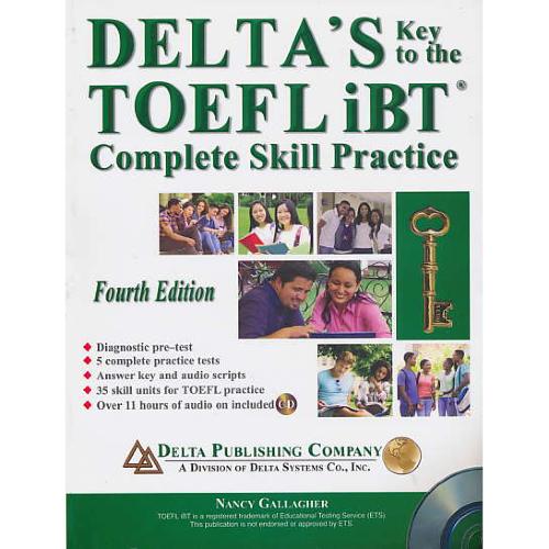 DELTA`S KEY TO THE TOEFL IBT / جنگل / باCD / ویرایش 4