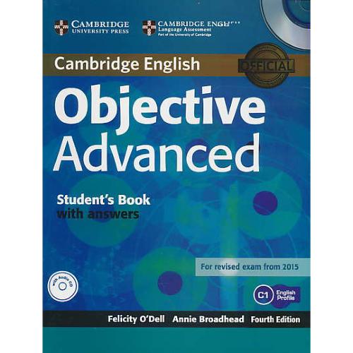 OBJECTIVE ADVANCED / با ورک بوک / رهنما / با2CD / ویرایش 4