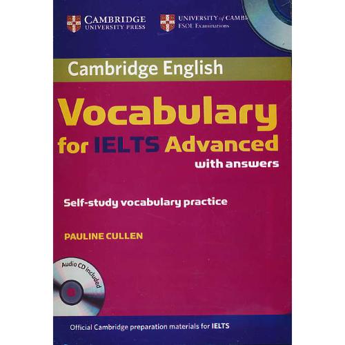 VOCABULARY FOR IELTS ADVANCED / باCD