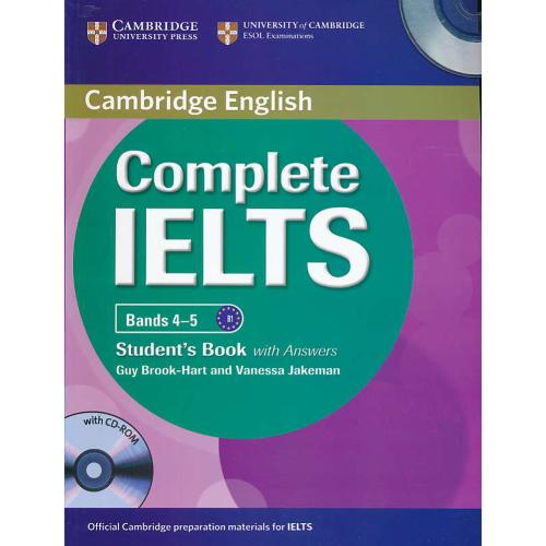 COMPLETE IELTS (B1) BANDS 4-5 / با DVD / با ورک بوک / رهنما