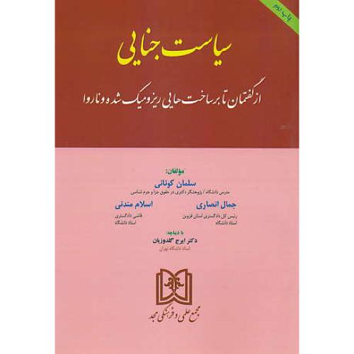 سیاست جنایی / از گفتمان تا برساخت های ریزومیک شده و ناروا/ مجد