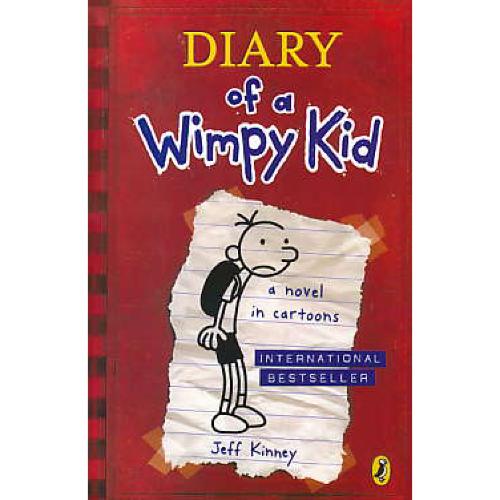 DIARY OF A WIMPY KID / A NOVEL IN CARTOONS/خاطرات یک بچه چلمن