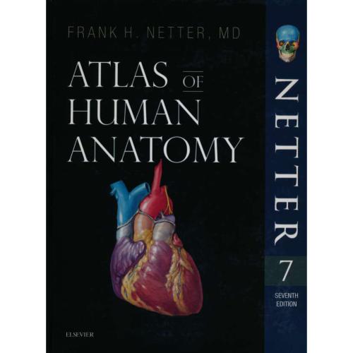 NETTER ATLAS OF HUMAN ANATOMY / اطلس نتر / گلاسه / باقاب / ویرایش 7 / 2019