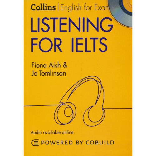 COLLINS / ENGLISH FOR EXAMS / LISTENING FOR IELTS / باCD