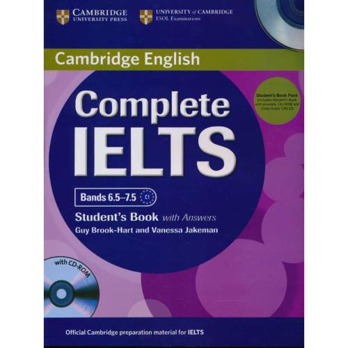 COMPLETE IELTS (C1) BANDS 6.5-7.5 / با ورک بوک / باDVD