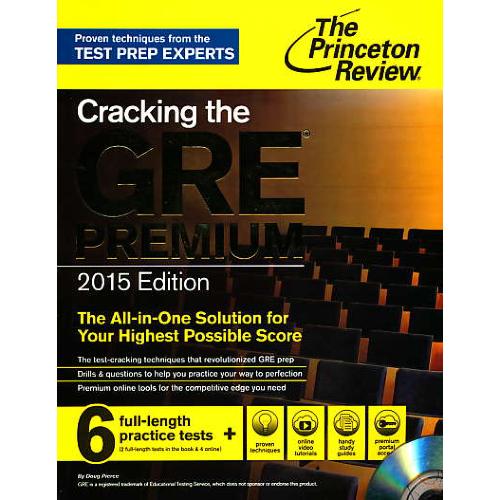 CRACKING THE GRE PREMIUM 2015 / جنگل / باCD