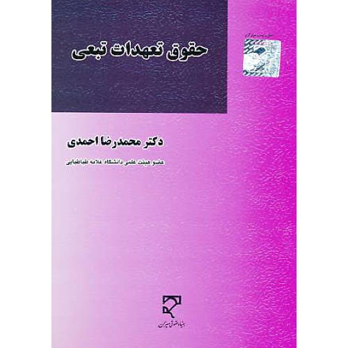 حقوق تعهدات تبعی / احمدی / میزان