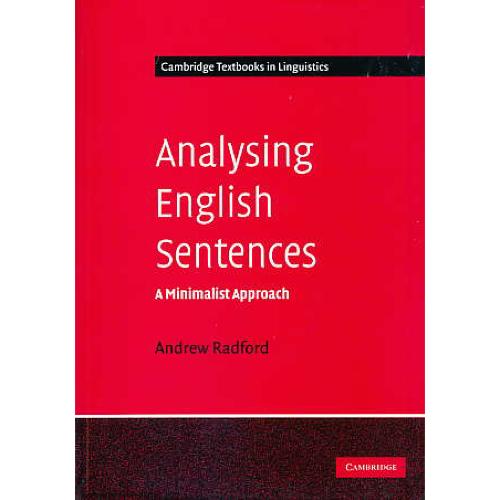 ANALYSING ENGLISH SENTENCES / AMINIMALIST APPROACH / رهنما