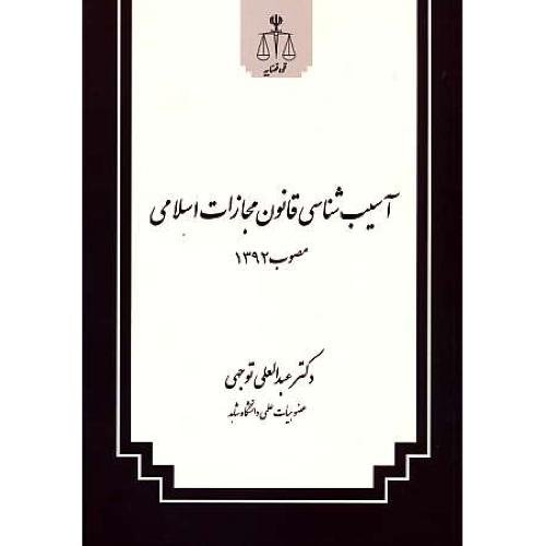 آسیب شناسی قانون مجازات اسلامی / شمیز /مصوب1392/توجهی