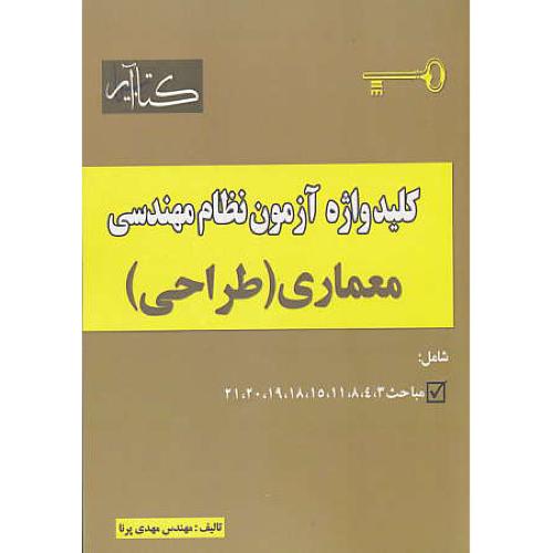 کلید واژه آزمون نظام مهندسی معماری (طراحی) پرنا