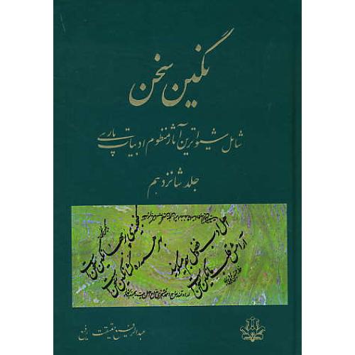 نگین سخن (ج16) شامل شیواترین آثار منظوم ادبیات پارسی