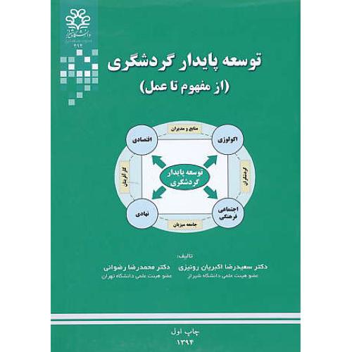 توسعه پایدار گردشگری / از مفهوم تا عمل/اکبریان رونیزی/دانشگاه شیراز