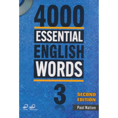 4000ESSENTIAL ENGLISH WORDS / BOOK 3 / باCD