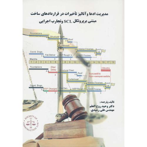 مدیریت ادعا و آنالیز تاخیرات در قراردادهای ساخت مبتنی بر پروتکل SCL و تجارب اجرایی