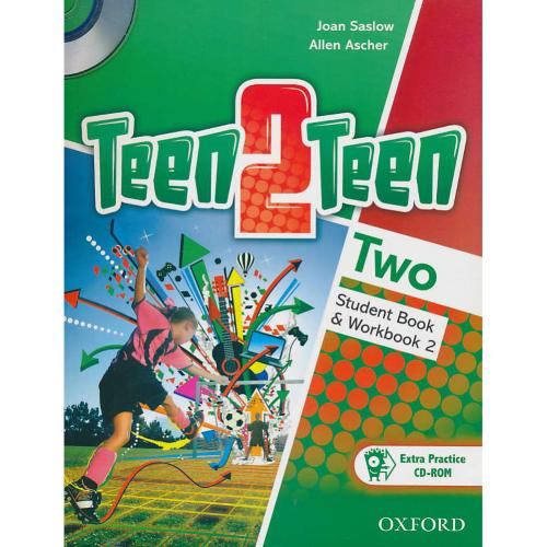 TEEN 2 TEEN (2) STUDENT & WORK BOOK / باCD