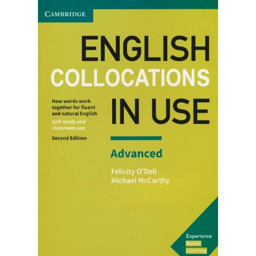 ENGLISH COLLOCATIONS IN USE / ADVANCED / ویرایش 2