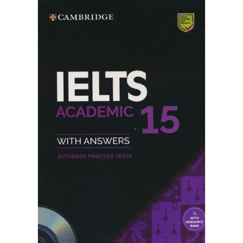 CAMBRIDGE IELTS 15 / ACADEMIC / سپاهان / باCD