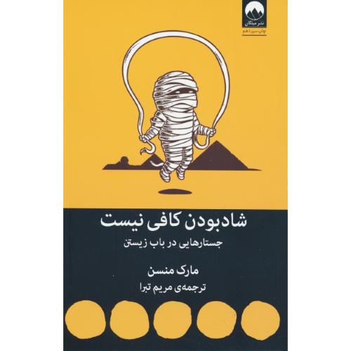 شاد بودن کافی نیست / جستارهایی در باب زیستن / میلکان