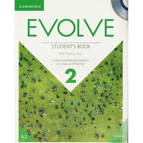 EVOLVE (2) A2 / با ورک بوک / باCD