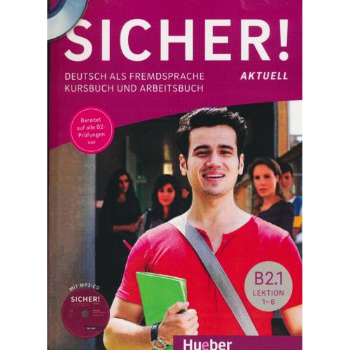 SICHER B2-1 AKTUELL / LEKTION 1-6 / با DVD