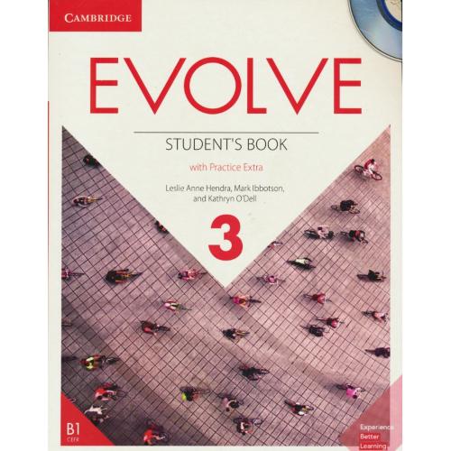 EVOLVE (3) B1 / با ورک بوک / باDVD