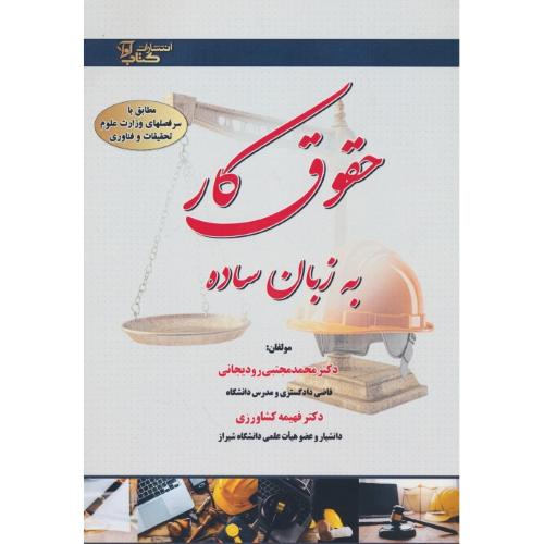 حقوق کار به زبان ساده / رودیجانی / کتاب آوا