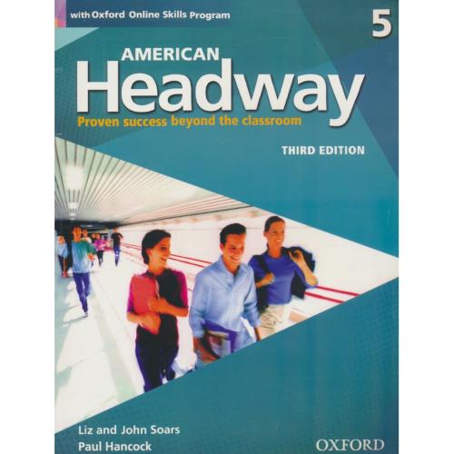 AMERICAN HEADWAY 5 / ویرایش 3 / باQR